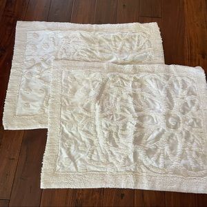 2 Vintage Chenille standard shams